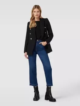 Блейзер с воротником с лацканами White Label, черный