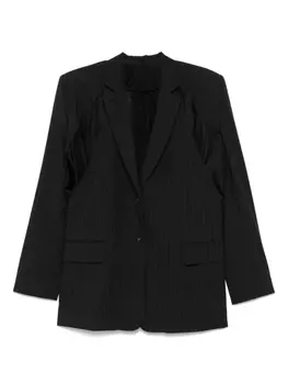 Блейзер с вырезом Litkovskaya, черный