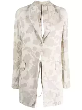 Блейзер с вышивкой Masnada, нейтральный