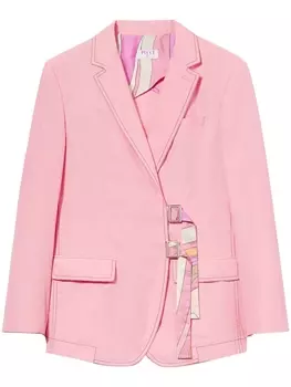 Блейзер с заостренными лацканами PUCCI, розовый