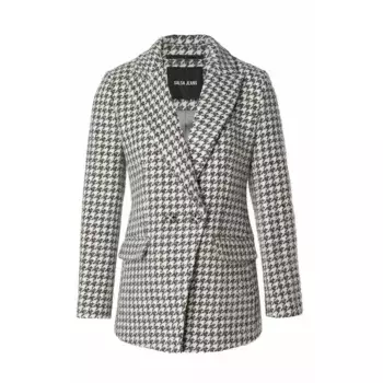 Блейзер Salsa Jeans Checkered, серый