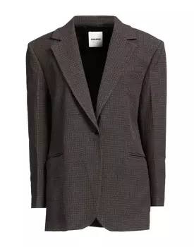 Блейзер Sandro, темно-коричневый