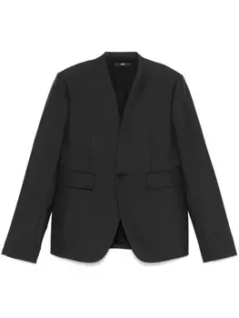 Блейзер SAPIO без лацканов, черный