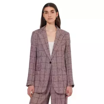 Блейзер Scotch & Soda Prince Of Wales, коричневый