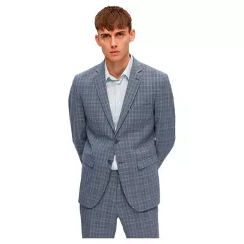 Блейзер Selected Liam Slim Fit, синий