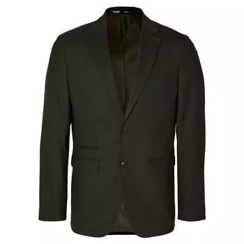 Блейзер Selected Neil Slim Fit, зеленый