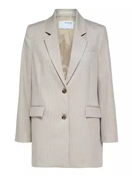 Блейзер Selected REJA, бежевый