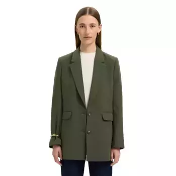 Блейзер Selected Rita Relaxed, зеленый