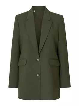 Блейзер SELECTED SLFRITA, темно-зеленый
