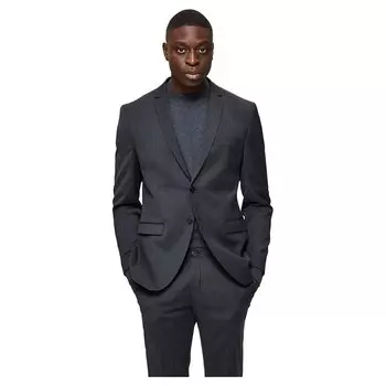 Блейзер Selected Slim Mylobill, серый