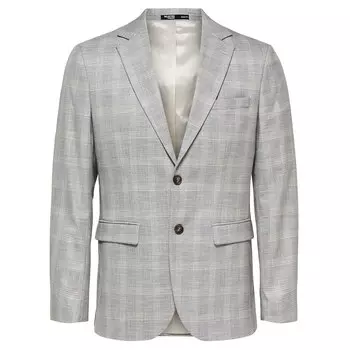 Блейзер Selected Slim-Neil, серый