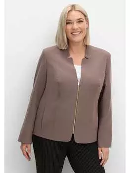 Блейзер sheego Blazer, цвет dunkeltaupe