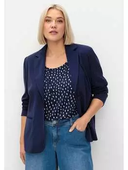 Блейзер sheego, цвет tiefblau