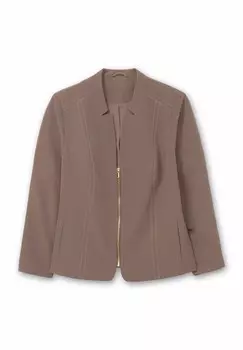 Блейзер Sheego, серо-коричневый
