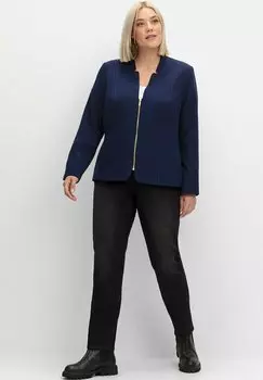 Блейзер Sheego, темно-синий