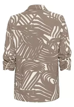 Блейзер SHIRLEY PRINTED Soaked in Luxury, коричневый