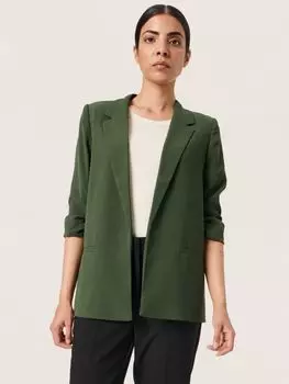 Блейзер Shirley с рукавами 3/4 Soaked In Luxury, комбу грин