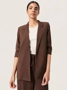 Блейзер Shirley с рукавами 3/4 Soaked In Luxury, горячая помадка