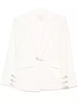 Блейзер со стразами Cinq A Sept, белый