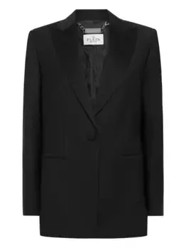 Блейзер со стразами Philipp Plein, черный
