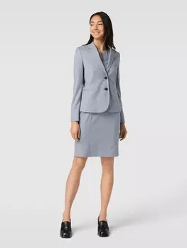 Блейзер со структурированным узором Christian Berg, светло-синий