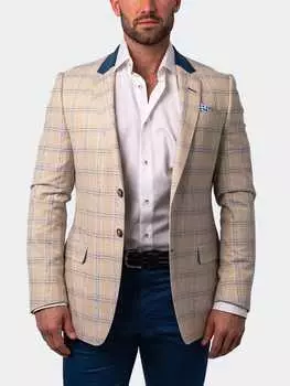 Блейзер Socrate Evo CrackedLines Коричневый MACEOO