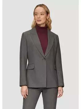 Блейзер sOliver BLACK LABEL langarm, серый