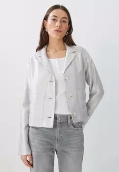 Блейзер someday., цвет shiny silver