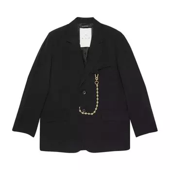 Блейзер Song For The Mute Song for the Mute Oversized Blazer, черный