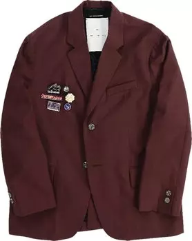 Блейзер Song for the Mute Square Blazer 'Maroon', красный