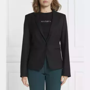 Блейзер стандартного кроя Max&Co., черный