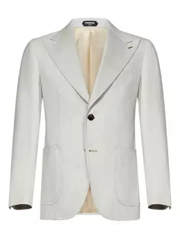 Блейзер Стефано Де Мартино FRANZESE COLLECTION, нейтральный