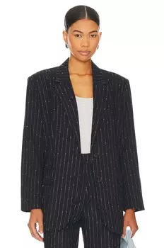 Блейзер Steve Madden Imaan, цвет Navy Pinstripe