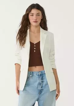 Блейзер Stradivarius, бежевый