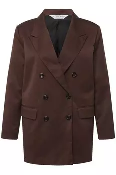 Блейзер Studio Untold, темно коричневый