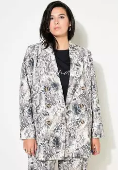 Блейзер Studio Untold, темно-коричневый