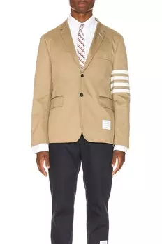 Блейзер Thom Browne Unconstructed Classic, кэмел