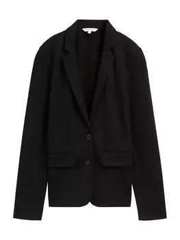 Блейзер TOM TAILOR, черный