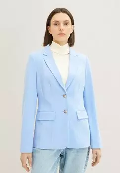 Блейзер TOM TAILOR ФАРБИГЕР, цвет dreamy blue