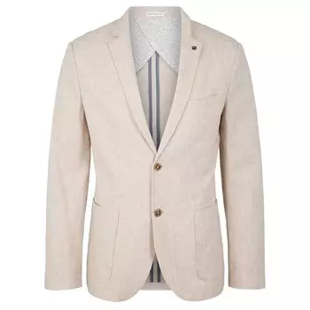 Блейзер Tom Tailor Linen 1037190, бежевый
