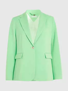 Блейзер Tommy Hilfiger Solid Tailored, лаймовый