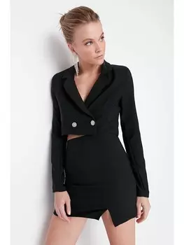 Блейзер trendyol Blazer, черный