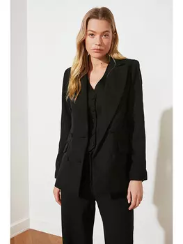 Блейзер trendyol, черный