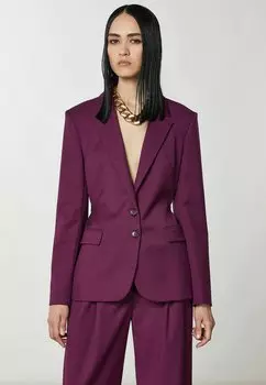 Блейзер Two-Button Patrizia Pepe, цвет futuristic purple