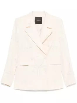 Блейзер, украшенный стразами Loulou, нейтральный