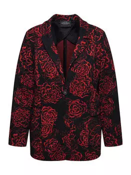 Блейзер Ulla Popken Blazer, цвет salsa