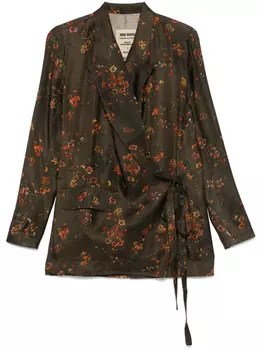 Блейзер Uma Wang Khloe, коричневый