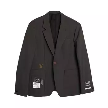 Блейзер Undercover Applique Single Blazer, серый