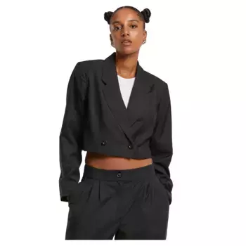 Блейзер Urban Classics Cropped, черный