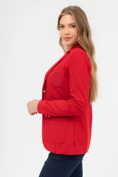 Блейзер узкого кроя Budmil, красный